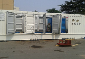 中船重工 柴油發(fā)電機(jī)組集裝箱 項(xiàng)目